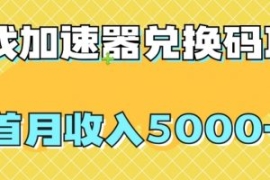 【全网首发】游戏加速器兑换码项...