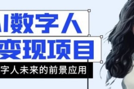 AI数字人短视频变现项目，43条作...