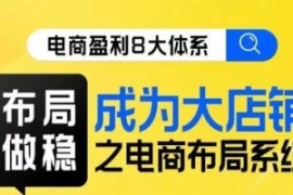 八大体系布局篇·布局做稳，成为...