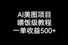 AI美图项目，喂饭级教程，一单收...