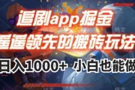 追剧app掘金，遥遥领先的搬砖玩...