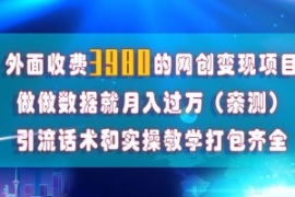 在短视频等全媒体平台做数据流量...