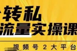 群响公转私偷流量实操课，致力于...