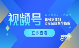《第165期》视频号新手必学课：...