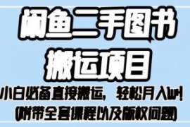 外面卖1980的闲鱼二手图书搬运项...